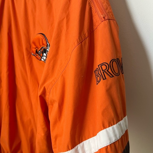 Vintage Cleveland Browns Pullover Windbreaker - Picture 4 of 7